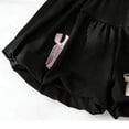 thumbnail image 4 of Zpanxa Girls Summer Shorts Polyester Solid Color Breathable Lightweight Casual Pants 7-8 Years, 4 of 6