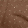 thumbnail image 1 of oneOone Cotton Poplin Twill Brown Fabric Wine Glass Sewing Fabric By The Yard Printed Diy Clothing Sewing Supplies 56 Inch Wide, 1 of 5