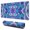 Purple Ethnic Mandala, variant on Long Mouse Pads for Desk,Purple Ethnic Mandala Pattern Desk Mats on Top Of Desks, Desk Mouse Pad Extra Large with 3mm Non-Slip Base and Stitched Edge for Gaming,Office,Work,Home 47.3"x23.6"