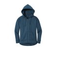 thumbnail image 3 of District Women's Perfect Weight Fleece Drop Shoulder Full-Zip Hoodie DT1104, 3 of 4