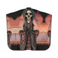 thumbnail image 2 of ZICANCN Hair Cutting Cape for Adults-Retro Grunge Skeleton Cape Salon Barber Cape for Hair Stylist Shampoo Capes Waterproof , 55x66 Inch, 2 of 7