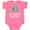 Hot Pink, variant on Inktastic My Nanny Loves Me Grandchild Boys or Girls Baby Bodysuit