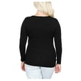 thumbnail image 2 of Harley-Davidson Women's Patriotic Motorcycle Long Sleeve Round Neck Top (1X), Harley Davidson, 2 of 2