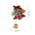 thumbnail image 3 of FeiFu Christmas Tree Wind Chime Pendant Wind Chime Makes Soft Sound Suitable for Hanging on Christmas Tree or Porch Fits Home Outdoor or Indoor Decor, 3 of 6