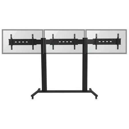 TygerClaw LVW8603 TV Wall Stand for 3 Flat Panel 30-60 in. TV