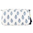 thumbnail image 1 of Neceser y estuche de maquillaje Palmetto Home Block Print Azul, 1 of 9