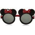 thumbnail image 3 of (Marco negro/marco rojo) Gafas de sol con forma de oreja de ratón para niños, gafas de sol con forma de lazo, modernas para niños, para tomar fotografías y caminar por la pasarela. Las gafas para ni, 3 of 5