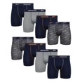 thumbnail image 1 of Pack de 8 bóxers tipo brief Reebok Ultrasoft Stretch, talle L, 1 of 6