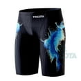 thumbnail image 4 of Rash Guard Men Swim Shorts Jammer Endurance Athletic Training Swimsuit Racing Swimming Wear Beach Shorts Trunks Surfing Lycra, 4 of 7