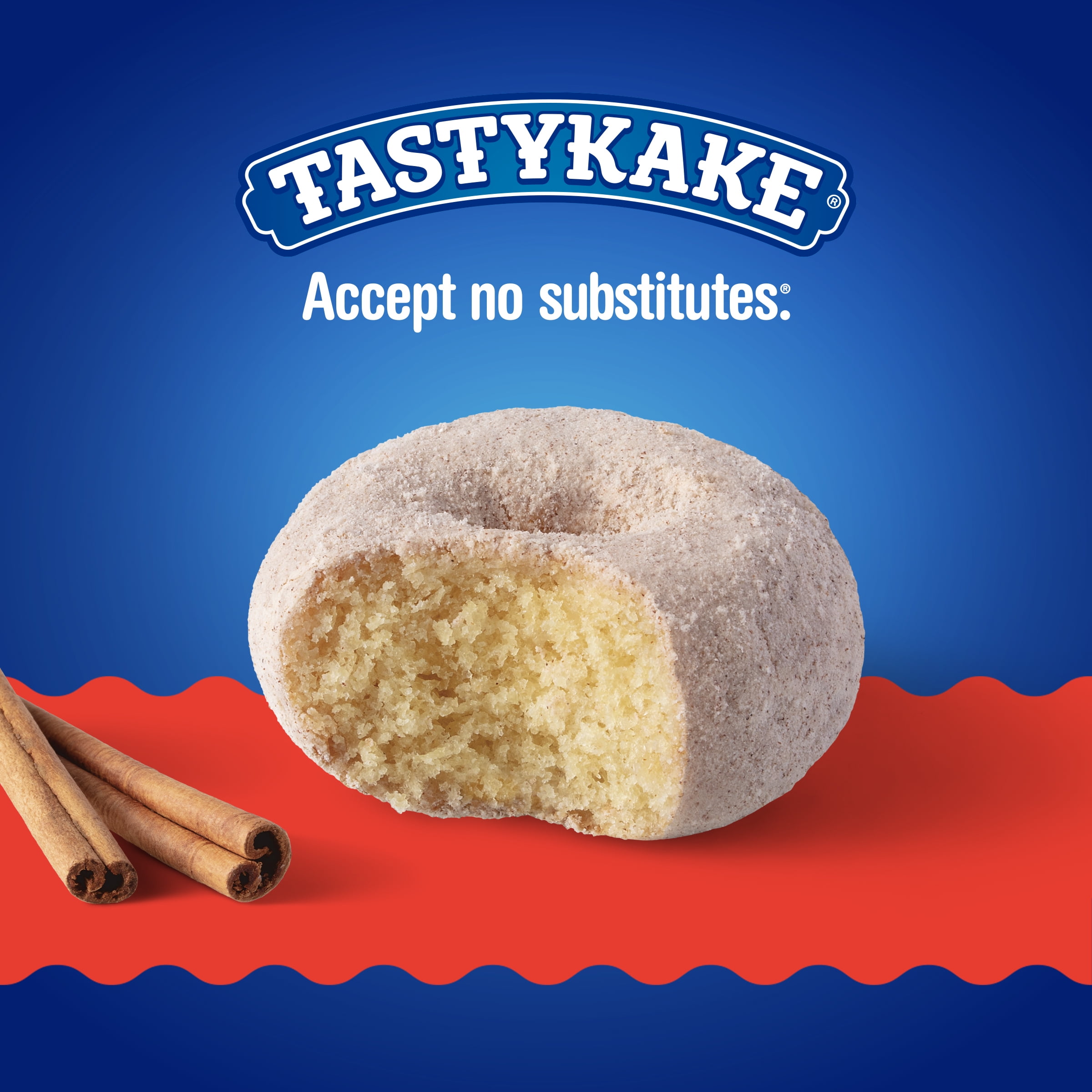Tastykake Cinnamon Mini Donuts, Shareable Donuts, 10 oz Bag