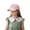 1-Pink799, variant on Oiyii Toddler Girl’S Sparkly Baseball Caps Heart‑Sequin‑Accent Sun Hats, Hot Pink