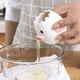thumbnail image 3 of ¡Liquidación! Separador de huevos Huayishang para huevos crudos. Separador de huevos de cerámica. Precioso separador de yemas en forma de taza. Aparatos de cocina prácticos y sencillos. Liquidación, 3 of 8