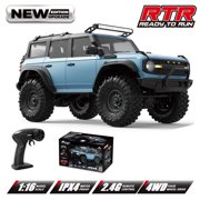 1/16 Remote Control Crawler Car Toy 2.4Gz All Terrain Crawling Car Model Play Vehicle for Adult Outdoor Competiton Game