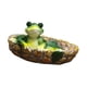 thumbnail image 3 of Figura decorativa de rana para decoración de jardín al aire libre, manualidades para decoración del hogar, resina, decoración de estanque, decoración, 3 of 8