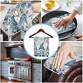 thumbnail image 3 of Blue Gnomes Christmas Kitchen Towels Set of 4, Water Absorbent Dish Towel, Xmas Ball Snowflake Gifts Botanical Winter Decorative Hand Towels - Quick Drying Cloth for Cooking Baking, 18x28 Inch, 3 of 8