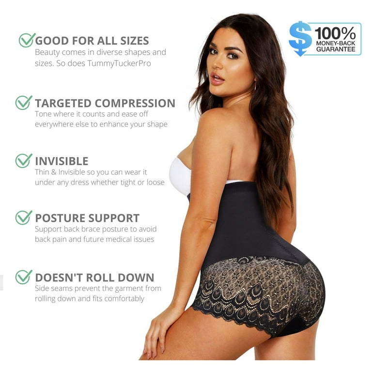 Pack away belly bulges, say hello to fine shaping! Our Tummy Tucker panties  seamlessly shape your rear and abdomen area, giving a smoothe