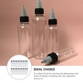 thumbnail image 2 of 20 Pcs Bouteilles Compressibles en Plastique Vides Rechargeables Transparentes 120ml pour Teinture de Cheveux, 2 of 5