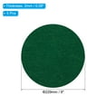 thumbnail image 2 of Uxcell 9 Inch Diameter Lamp Base Felt, 5Pack 2mm Thickness Adhesive Non-slip Anti-scratch Backed Felt, Dark Green, 2 of 6