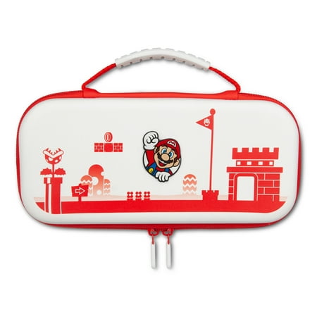 PowerA Protection Case for Nintendo Switch - OLED Model, Nintendo Switch or Nintendo Switch Lite - Mario Red/White