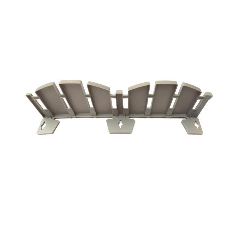 Easyflex 7030443 10 ft. x 4.5 in. Plastic Gray Landscape Edging Kit
