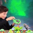 thumbnail image 4 of ZURU Smashers Mini Mega Jurassic Lightup Dino Surprise Egg T-Rex Spinosaurus Stegosaurus Dinosaur Model Boys Archaeology Toys, 4 of 5