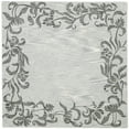 thumbnail image 6 of SAFAVIEH Soho Leah Floral Wool Area Rug, Silver/Grey, 5' x 8', 6 of 9