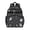 Black-3, variant on Rustic Farm Students Backpack with Cute Cow Print, Buffalo Cartoon, and Black and White Cow Pattern for Students and Students