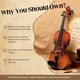 thumbnail image 2 of Kit de Violín Acústico Ktaxon Tamaño 1/4 con Acabado Mate, 2 of 7