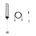 thumbnail image 3 of HORIALENCE 1 Set of Instant Milk Frother Electric Whisk USB Rechargeable for Coffee Indoor Use Cafe Owners, 3 of 8