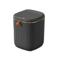 thumbnail image 1 of Poubelle Automatique Portable Étanche à Induction Intelligente 20L Noir Or, 1 of 8