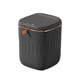 thumbnail image 1 of Contenedor de basura eléctrico sin contacto, portátil, con tapa, automático 20L oro negro, 1 of 9