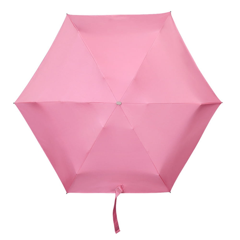 Mini Compact Sun Rain Travel Umbrella Lightweight Portable Umbrella