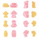 thumbnail image 1 of Cortadores de galletas 3D, molde para galletas con dibujos de Halloween, herramienta para hornear Fondant, moldes para hornear, prensa manual DIY, sello para galletas, 8 Uds., 1 of 5