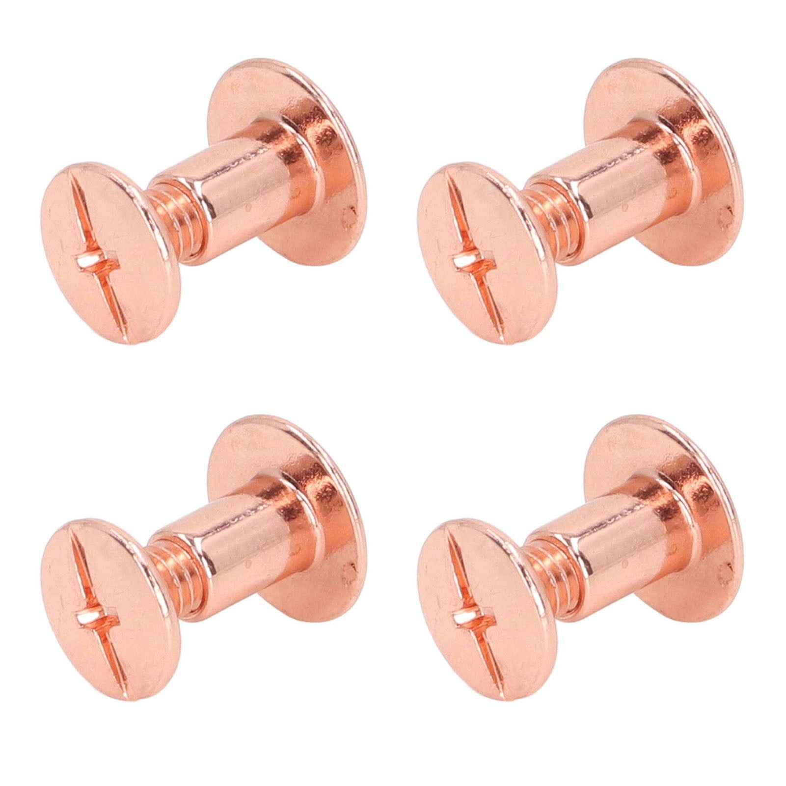 Bookbinding Round Flat Head Stud Screw, Curved Surfaces Book Binding