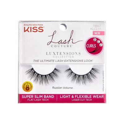 KISS Lash Couture LuXtensions - Tira 01 Ruso Volumen
