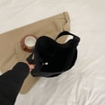 thumbnail image 2 of Bolso bandolera de viaje para mujer, bolso de hombro de lona portátil, bolso diario (negro), 2 of 6