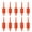 Orange, variant on Gieenan Flexible Plastic Golf Practice Equipment Plastic Golf Tees Step Down Golf
