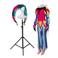 thumbnail image 3 of Disfraz de cosplay de Fizzarolli, conjunto completo de camiseta, pantalones, sombrero, corbata y guantes para Halloween y carnaval, hecho a medida, 3 of 4