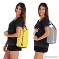 thumbnail image 5 of Pratico Outdoors DrySafe 10L Dry Bags - Waterproof (2 Pack - 10L - Grey  Yellow), 5 of 6