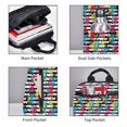 thumbnail image 3 of Fotbe Trendy Colorful Pineapples 1 Mochila Ligera para Hombres y Mujeres - Duradera y Resistente al Agua, Ideal para Escuela, Trabajo, Viajes y Uso Diario, 3 of 7