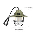 thumbnail image 3 of Rechargeable Camping Lantern under $5! Yrmaups Outdoor Vintage Pendant Lighting, Rechargeable Camping Lights, Tent Lights, Ambient Lights, Long Life LED Camping Lantern, Hanging Light, Outdoor Decor, 3 of 7