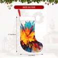 thumbnail image 4 of Naloa Colorful Paint Print Christmas Stockings Decorations, Xmas Ornaments, DIY Personalized Farmhouse Decor for Home Family Party Tree, 4 of 7