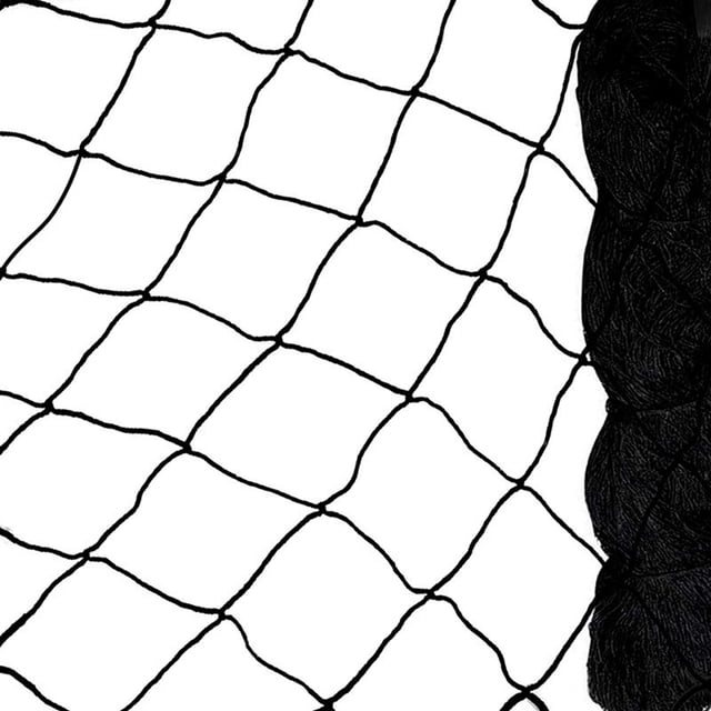 Malla de Red AntipáJaros de Nailon Negro para Cultivo de Frutas Plantas áRboles Red para PrevencióN de Aves 15X7,5 M
