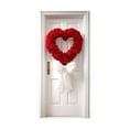 thumbnail image 2 of Large Valentines-Day Door Cover 6x2.9 Ft Happy Valentine's Day Banner Decorations Romantic Hearts Love Hanging Background for Indoor Outdoor Valentines Day Home Door Banner Party Supplies, 2 of 7