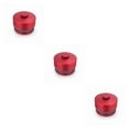 thumbnail image 3 of Guardoinrt Alloy Aluminum Oil Filter Cover For N53 N55 - Integrated Processing Rust-proof Anti-corrosion Red 3Set, 3 of 6