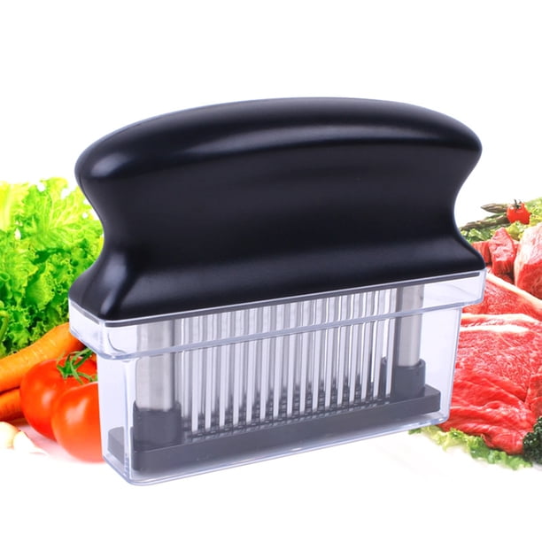 Ablandador de carne Aguja para carne Amplia aplicación Fácil Operación 420J2 ABS Más fácil de cocinar Durable para cerdo ANGGREK Otros