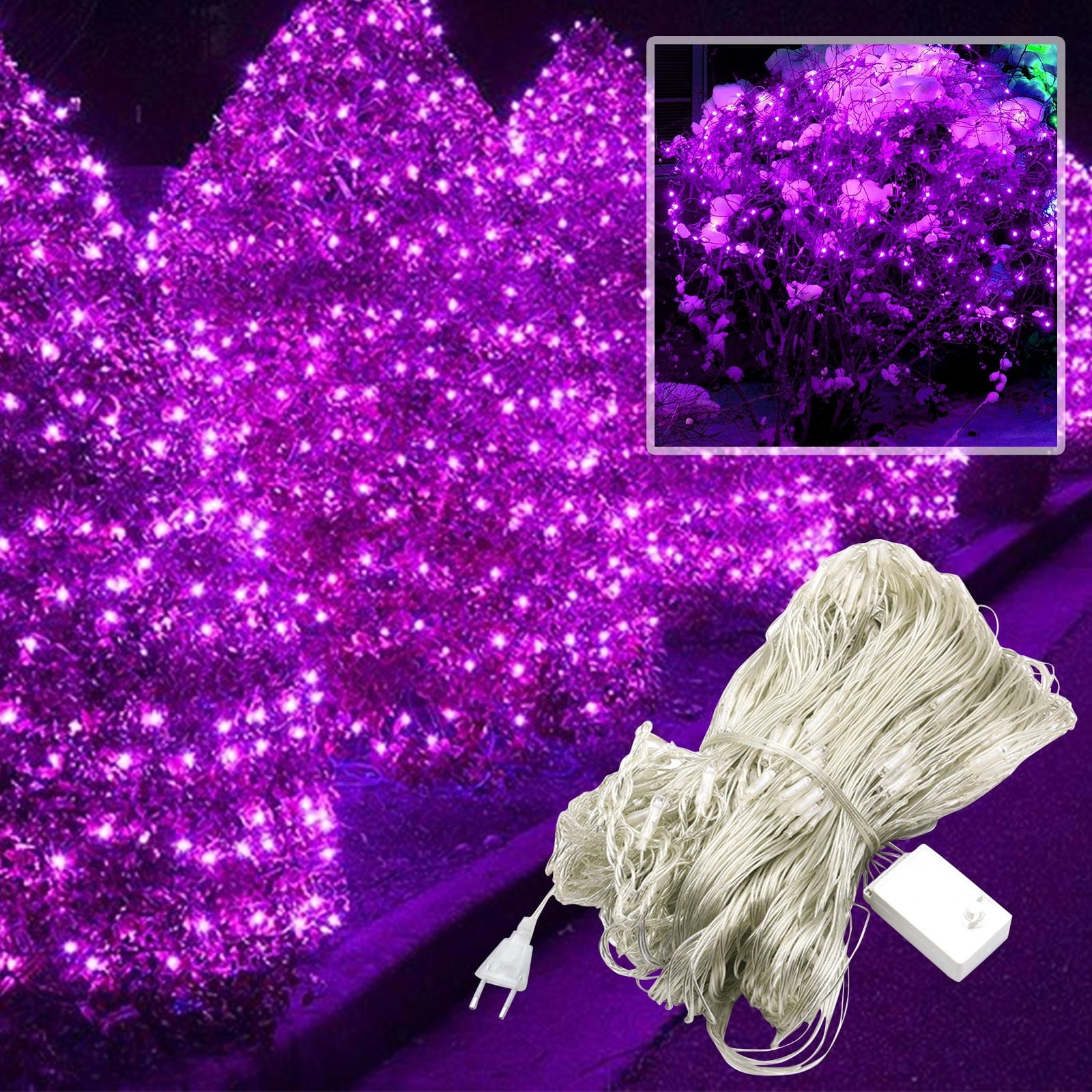 YANXIAO LED Fishing Net Light, Color Light, Net String Light, Flashing