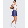 thumbnail image 6 of G4Free Tennis Skirts for Women Elastic Waist Pleated Casual Athletic Golf Pickleball Skorts with Pockets, 6 of 8