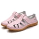 thumbnail image 5 of WILLBEST Sandalias De Mujer Zapatos De Mujer Moda Sandalias Planas De Suela Suave Sandalias Casuales Retro, 5 of 5
