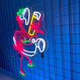 thumbnail image 2 of Glowneon Flamingo Drink Beer Neon Signs, Bar Pub Beer Club Wall Decor, 2 of 4